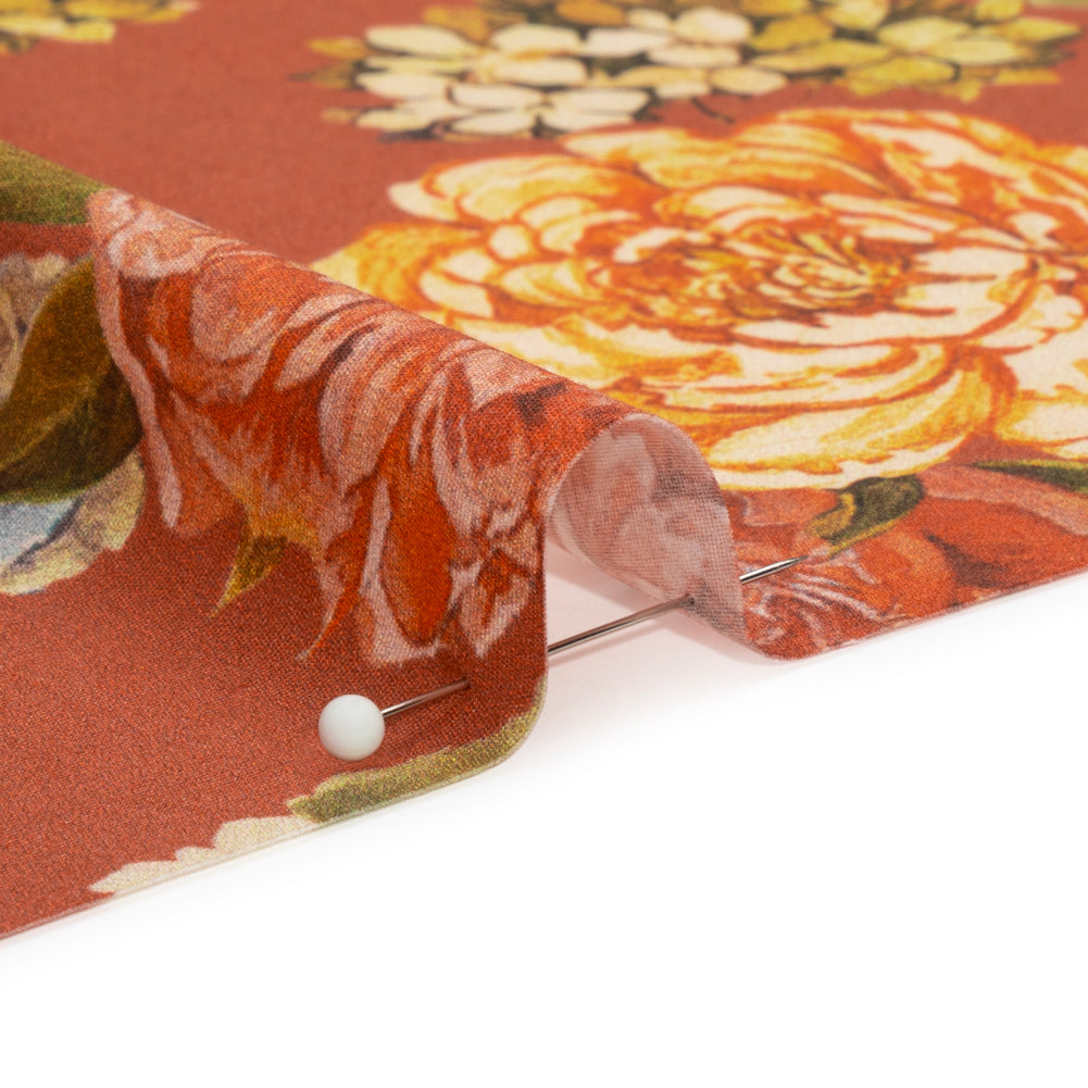 Mood Exclusive Petal Plucking Stretch Cotton Poplin Detail