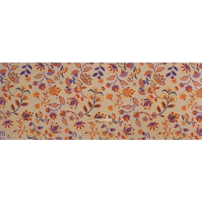 Mood Exclusive Beige Nutmeg Meadow Sustainable Viscose and Polyester Twill Drape