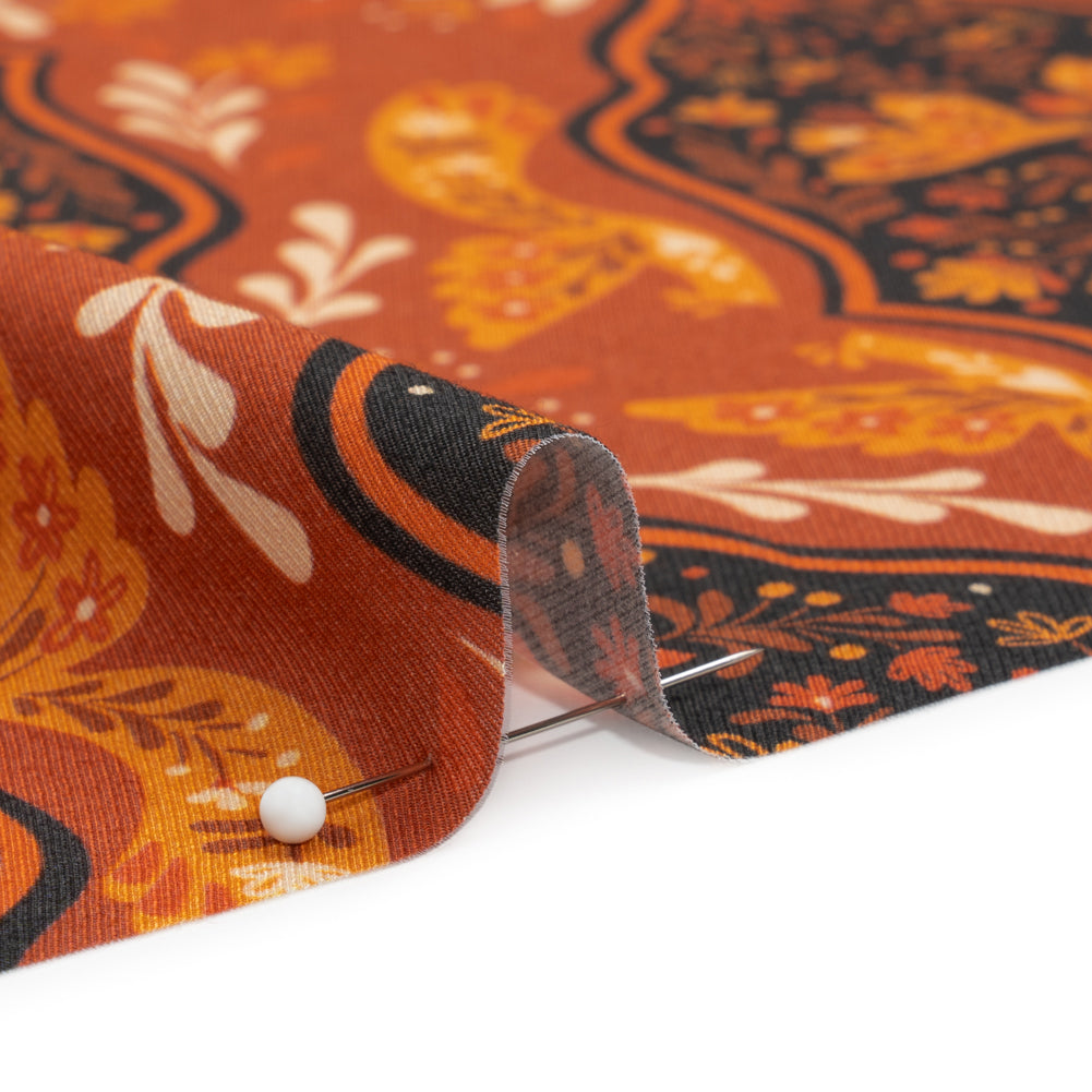 Mood Exclusive Smoulder and Soar Sustainable Viscose and Polyester Twill Folded