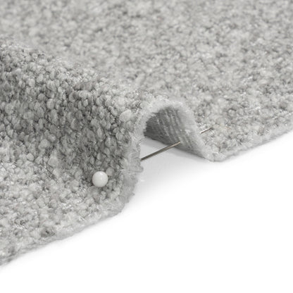 Light Gray Heathered Tweed Boucle Detail