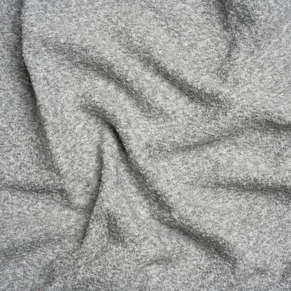 Light Gray Heathered Tweed Boucle