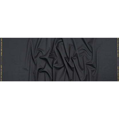 Super 120 Merino Wool Suiting - Charcoal - Finn Collection