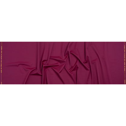 Super 120 Merino Wool Suiting - Magenta - Finn Collection