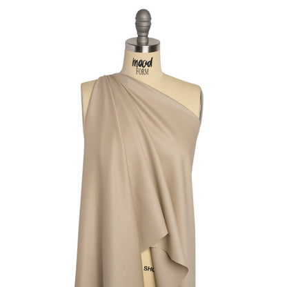 Super 120 Merino Wool Suiting - Oatmeal - Finn Collection