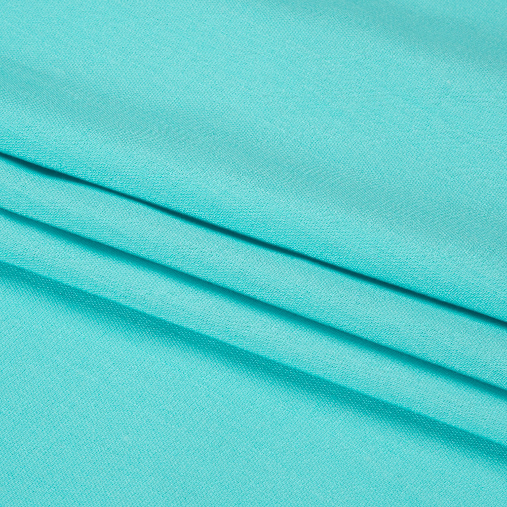 Stretch Linen Woven - New Blue - Asturias Collection - Folded