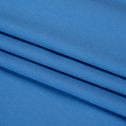 Stretch Linen Woven - Azure Blue - Asturias Collection
