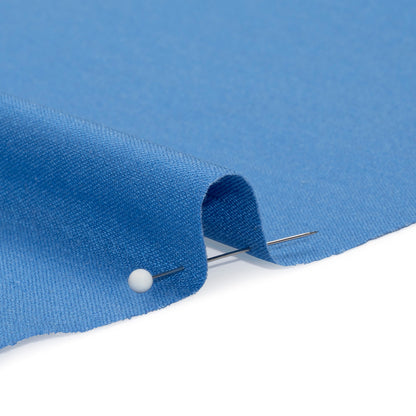 Stretch Linen Woven - Azure Blue - Asturias Collection