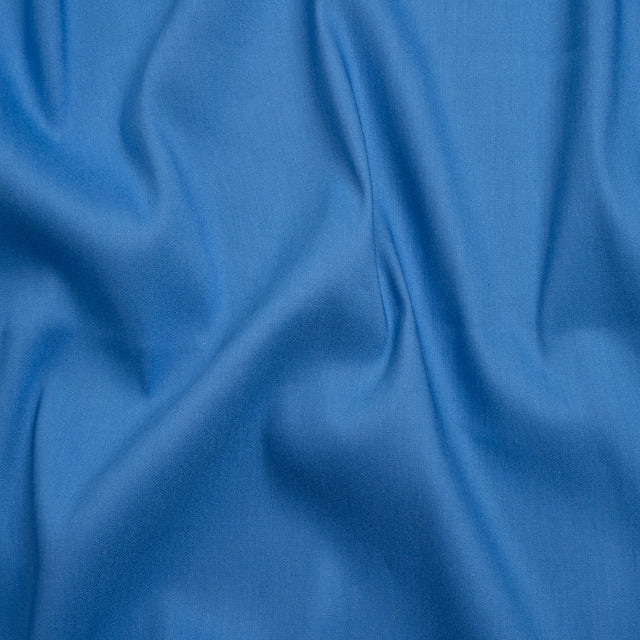 Stretch Linen Woven - Azure Blue - Asturias Collection