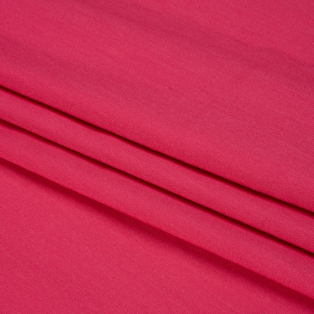 Stretch Linen Woven - Lipstick - Asturias Collection