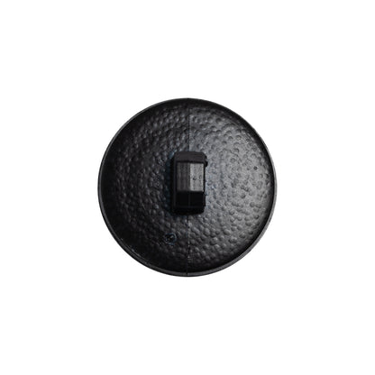 Italian Navy Geometric Engraved Shank Back Plastic Button - 32L/20mm Detail