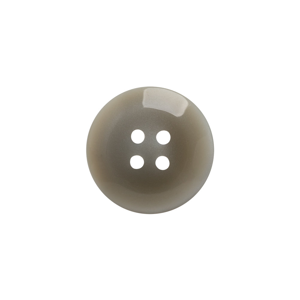 Gray Shimmering 4-Hole Plastic Button - 28L/18mm Detail