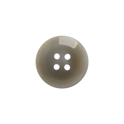 Gray Shimmering 4-Hole Plastic Button - 28L/18mm Detail