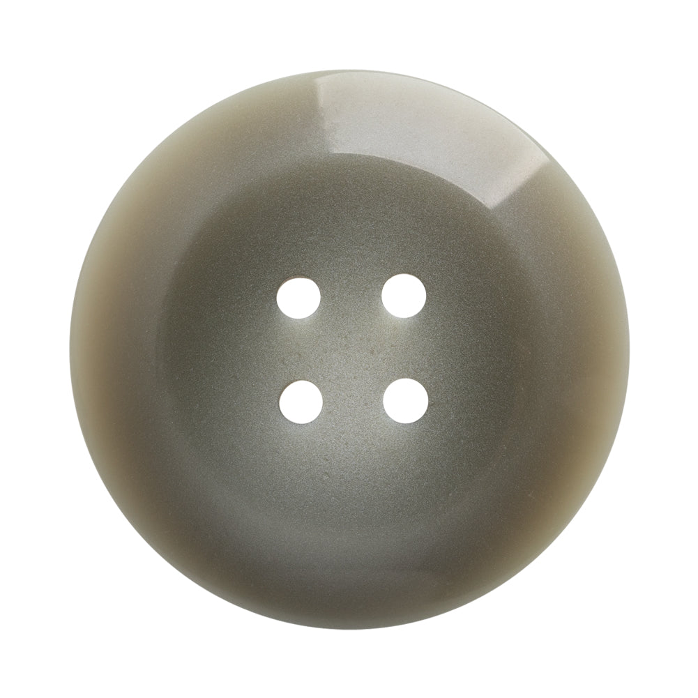 Gray Shimmering 4-Hole Plastic Button - 54L/34mm Detail