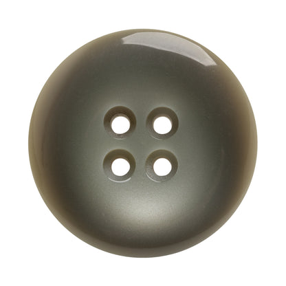 Gray Shimmering 4-Hole Plastic Button - 54L/34mm