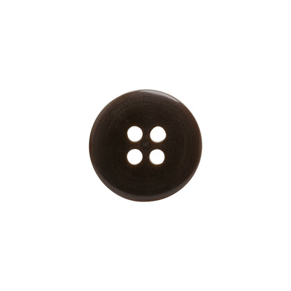 Iridescent Brown 4-Hole Shell Button - 24L/15mm Detail