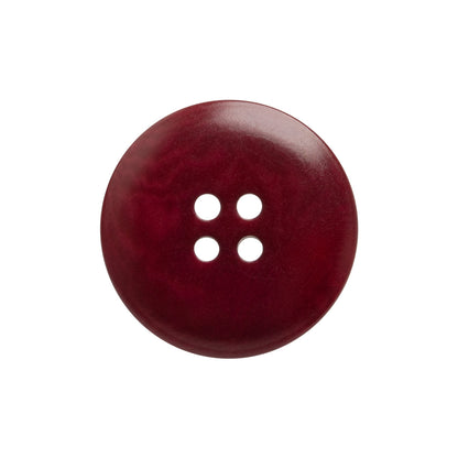 Wine Red Moire 4-Hole Plastic Button - 38L/24mm Detail