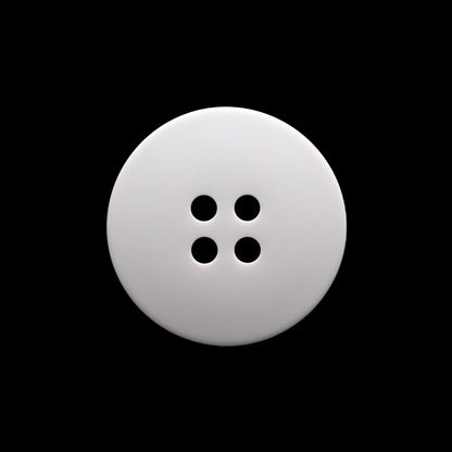 Pale Gray Raised Center Plastic 4-Hole Button - 36L/23mm Detail