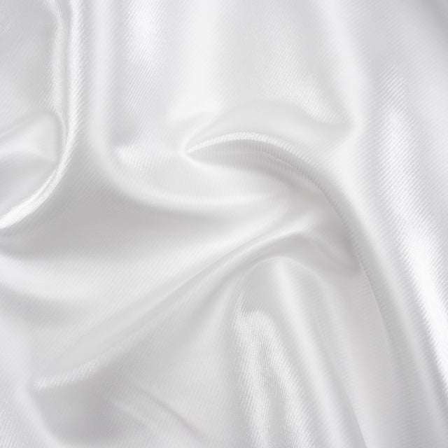 Luminous Polyester Mikado - White - Verena Collection