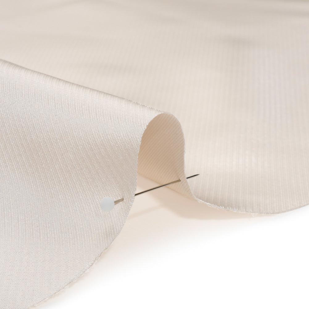 Luminous Polyester Mikado - Ecru - Verena Collection