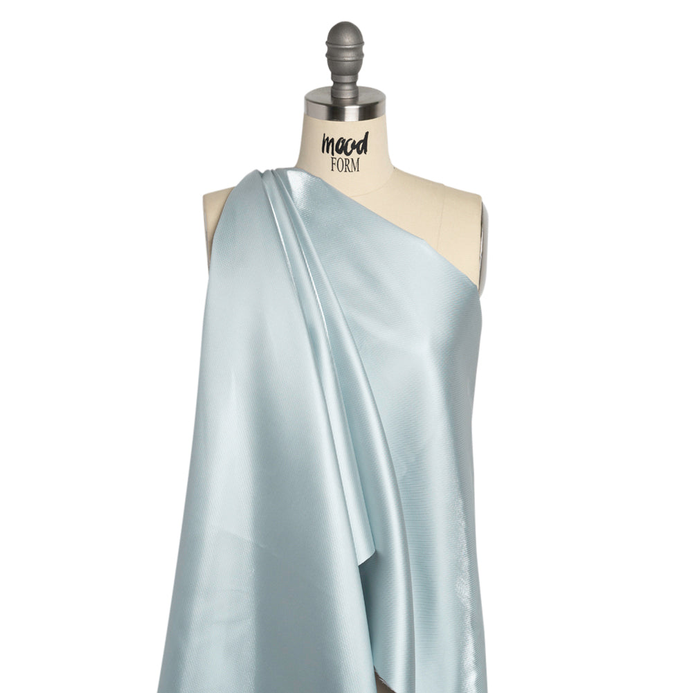 Luminous Polyester Mikado - Ice Blue - Verena Collection