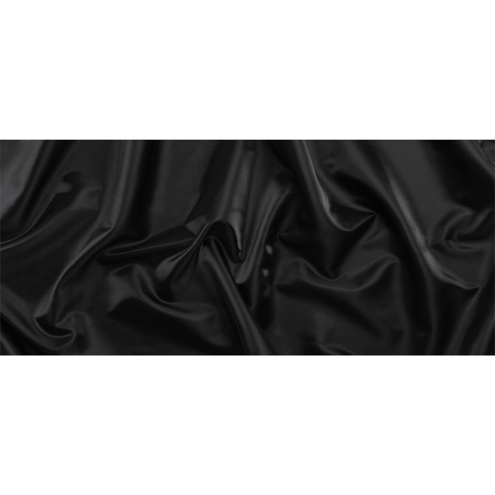 Luminous Polyester Mikado - Black - Verena Collection