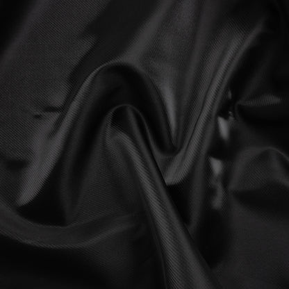 Luminous Polyester Mikado - Black - Verena Collection