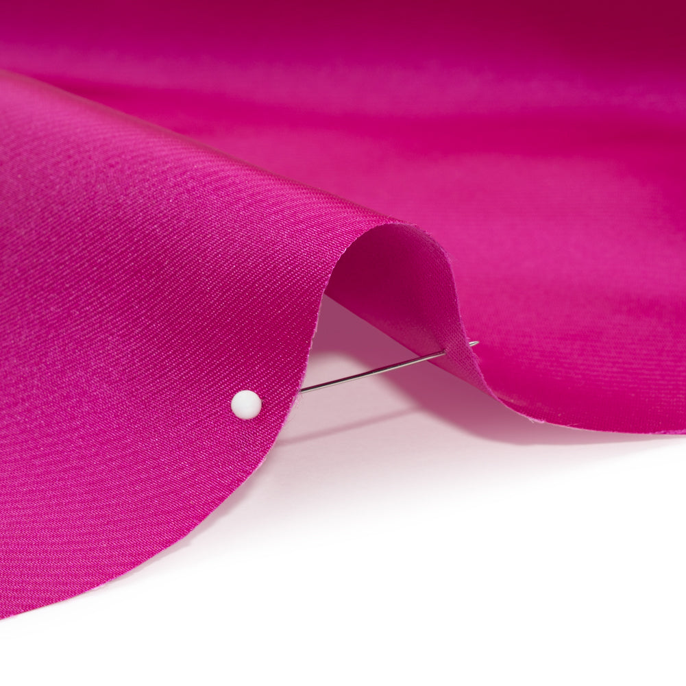 Luminous Polyester Mikado - Fuchsia - Verena Collection - Detail