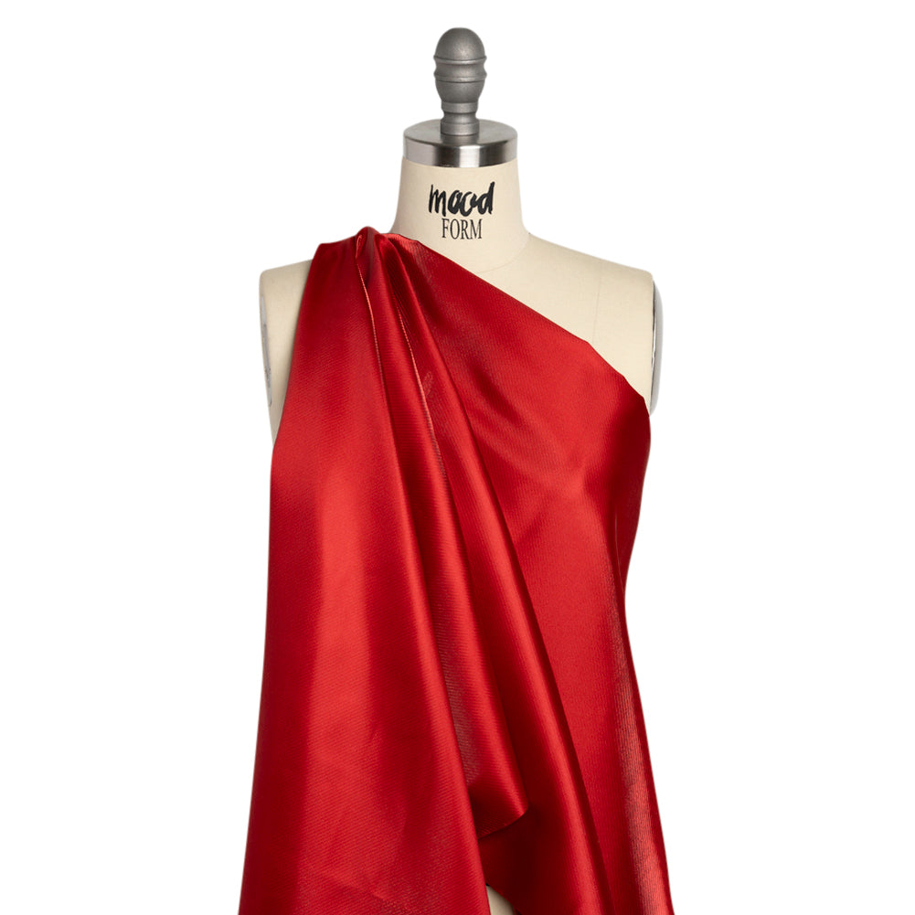 Luminous Polyester Mikado - Red - Verena Collection