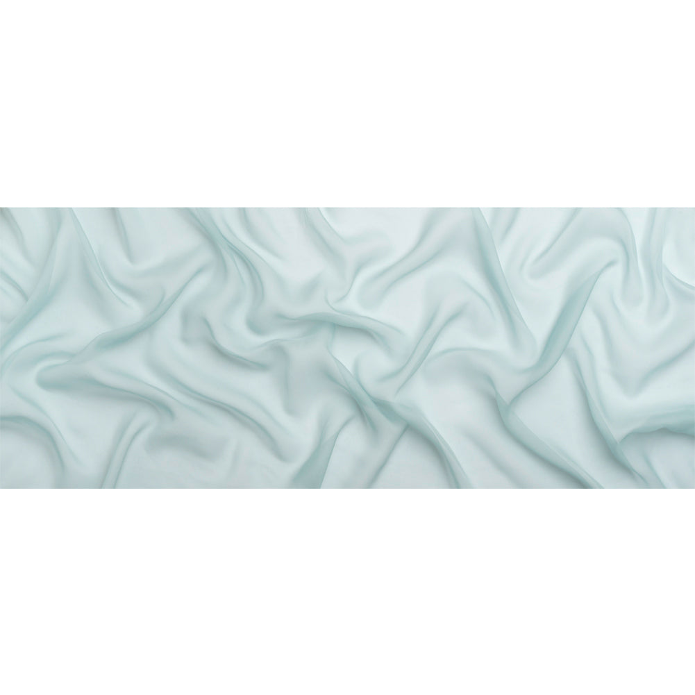 Chiffon-Like Silk Voile - Blue Gray - Adelaide Collection
