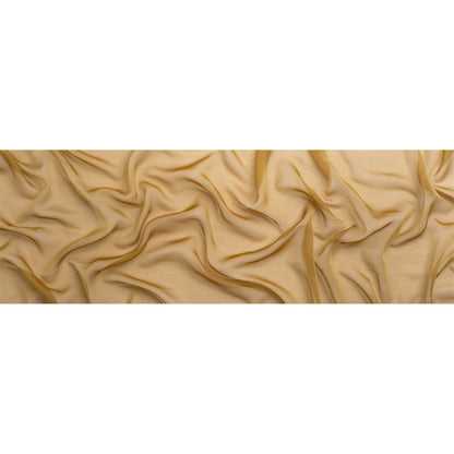 Chiffon-Like Silk Voile - Maize Iridescent - Adelaide Collection