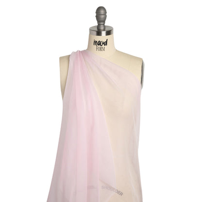 Chiffon-Like Silk Voile - Pastel Pink - Adelaide Collection