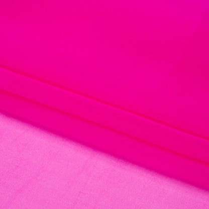 Chiffon-Like Silk Voile - Hot Pink Iridescent - Adelaide Collection