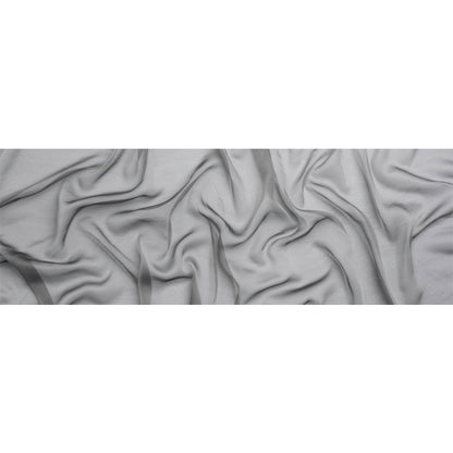 Chiffon-Like Silk Voile - Steel Iridescent - Adelaide Collection