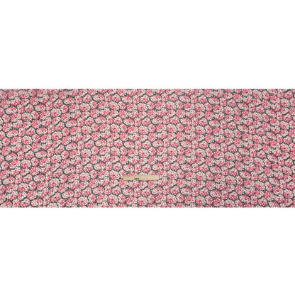 Pink, White and Black Sprinkled Treats Silk Chiffon Drape