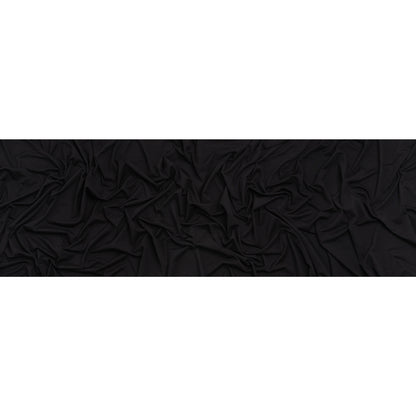 Stretch Polyester Jersey - Black Full