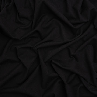 Stretch Polyester Jersey - Black