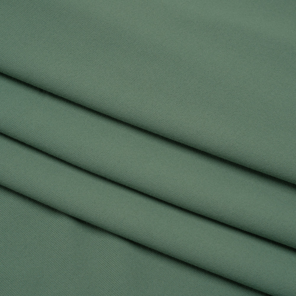 Stretch Polyester Jersey - Dark Seafoam Folded