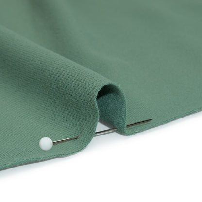 Stretch Polyester Jersey - Dark Seafoam Detail