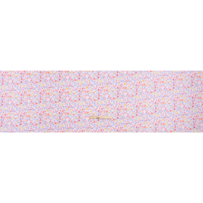 Cotton Jersey - Pink, Blue and Yellow Little Flowers Full