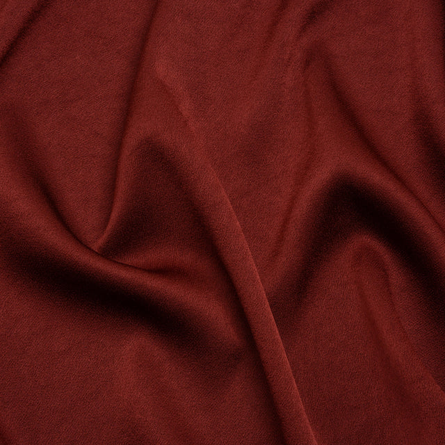 Alex Perry Bordeaux Crepe Back Satin