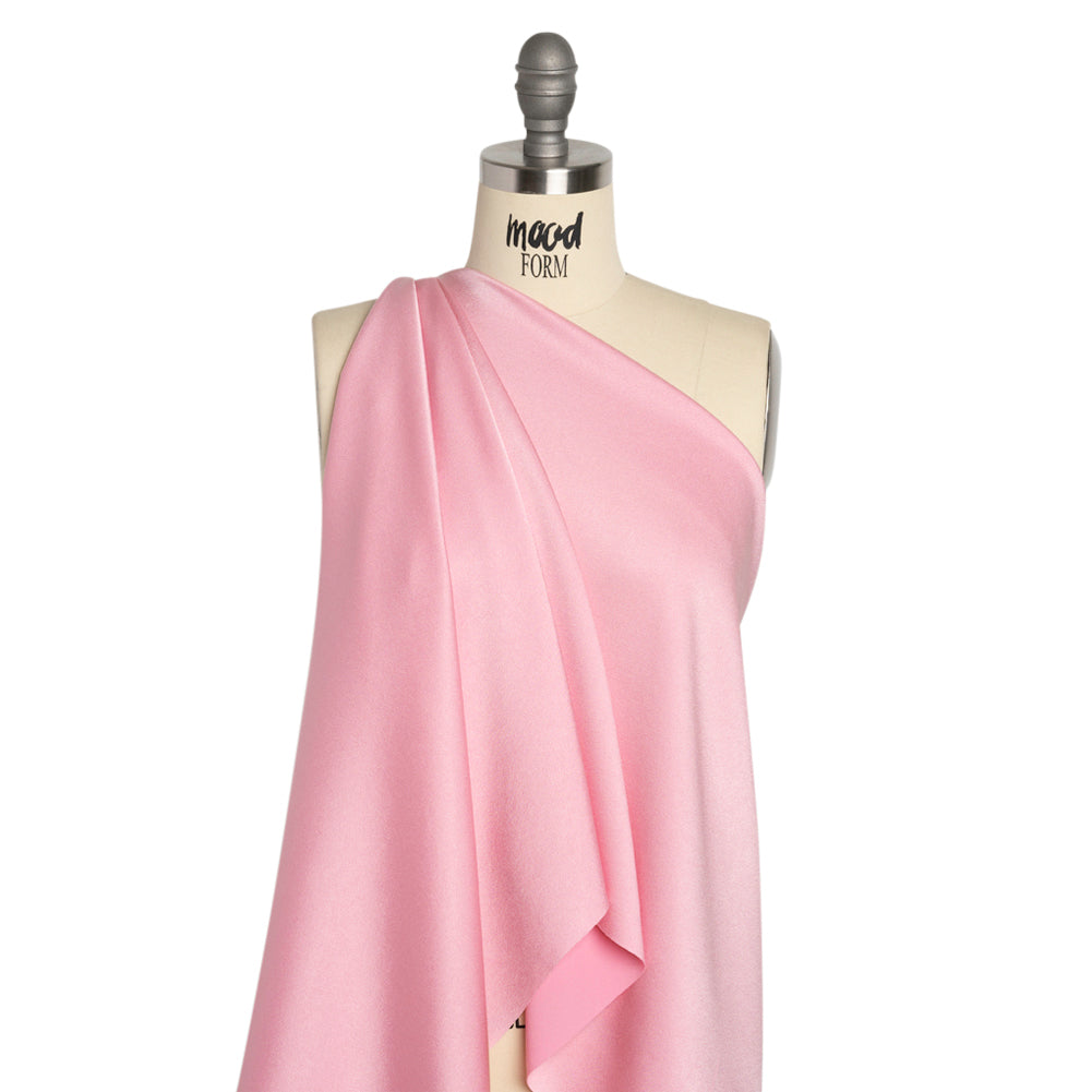 Alex Perry Prism Pink Crepe Back Satin Drape