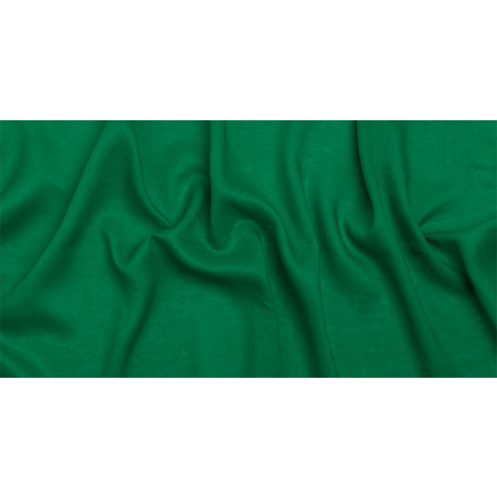 Famous Australian Designer Kelly Green Lightweight Linen Woven Full