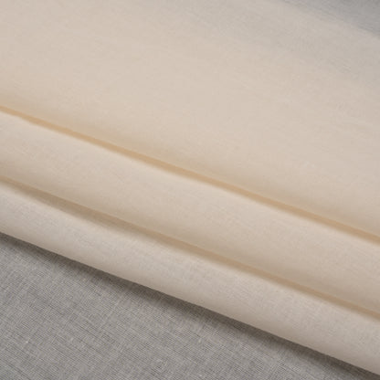 Famous Australian Designer Palest Peach Cotton Voile Folded