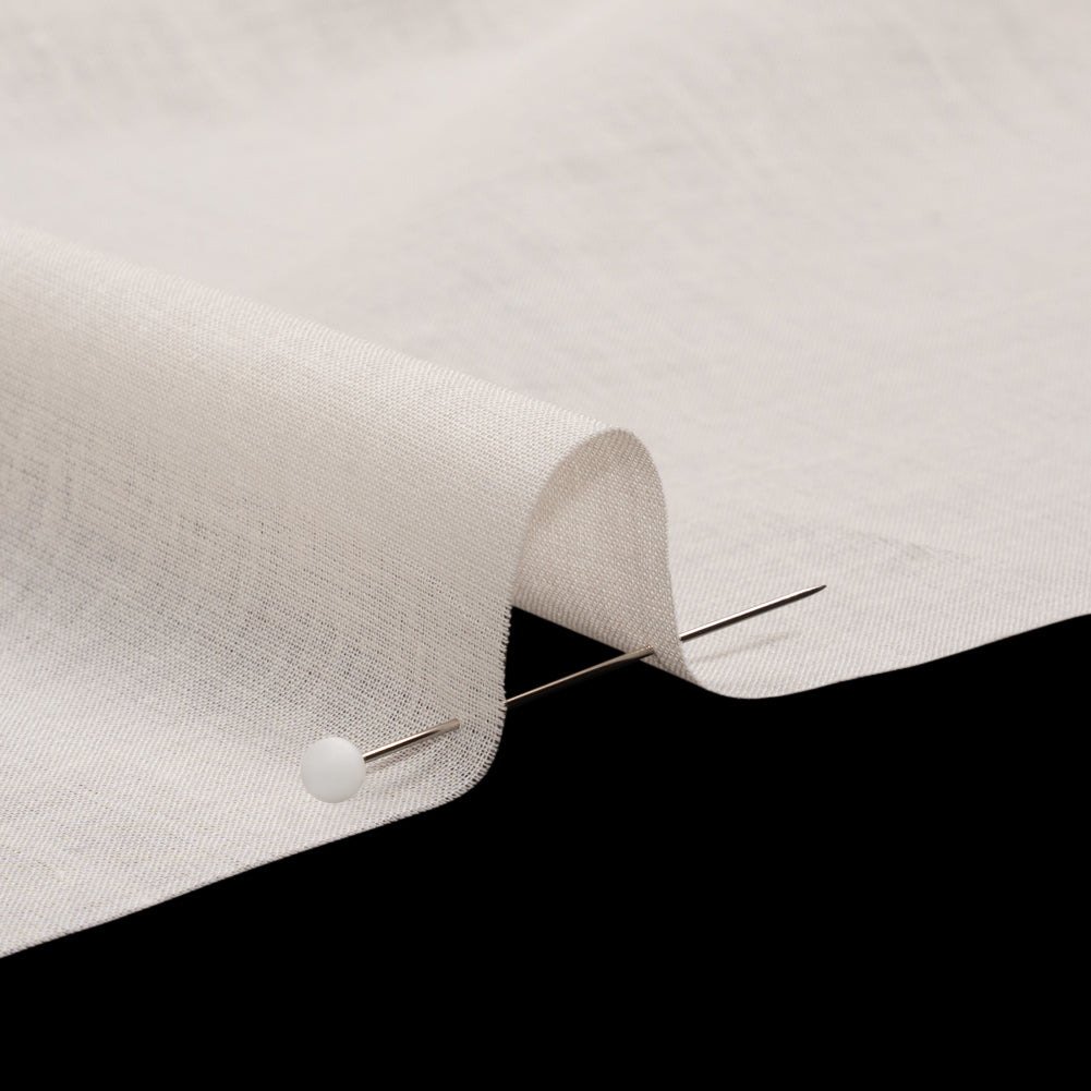 Famous Australian Designer Palest Peach Cotton Voile Detail