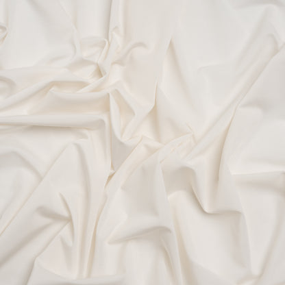 Famous Australian Designer Ivory Stretch Polyester Jersey