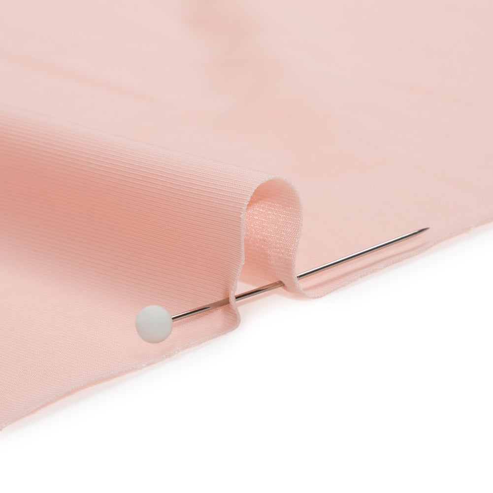 Famous Australian Designer Light Pink Stretch Polyester Jersey Detail
