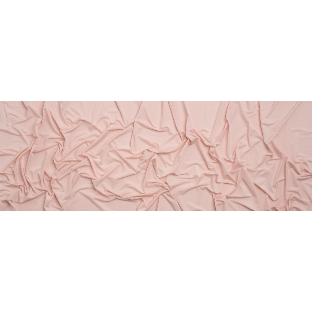 Famous Australian Designer Light Pink Stretch Polyester Jersey Full