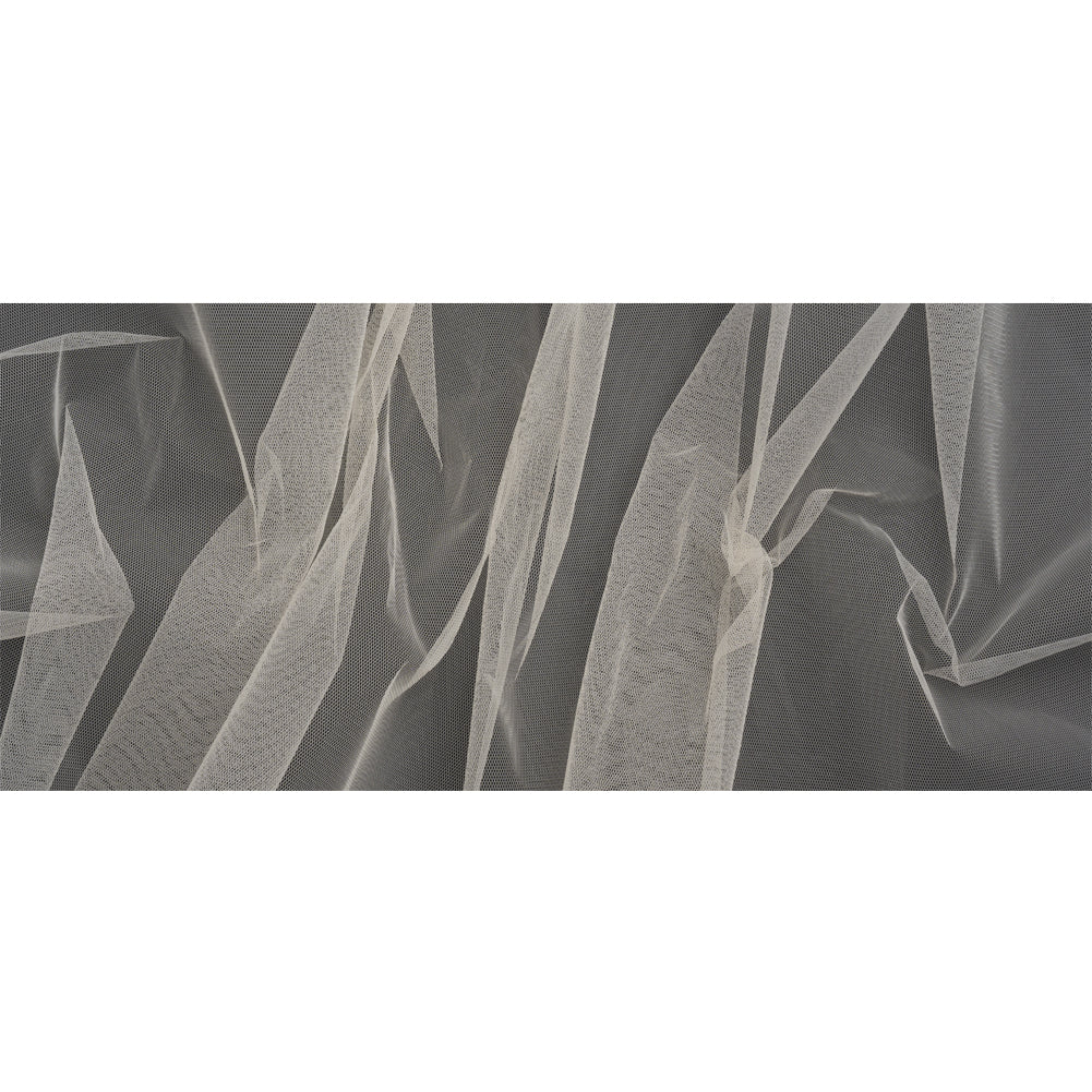 Famous Australian Designer Cream Stiff Polyester Tulle Full