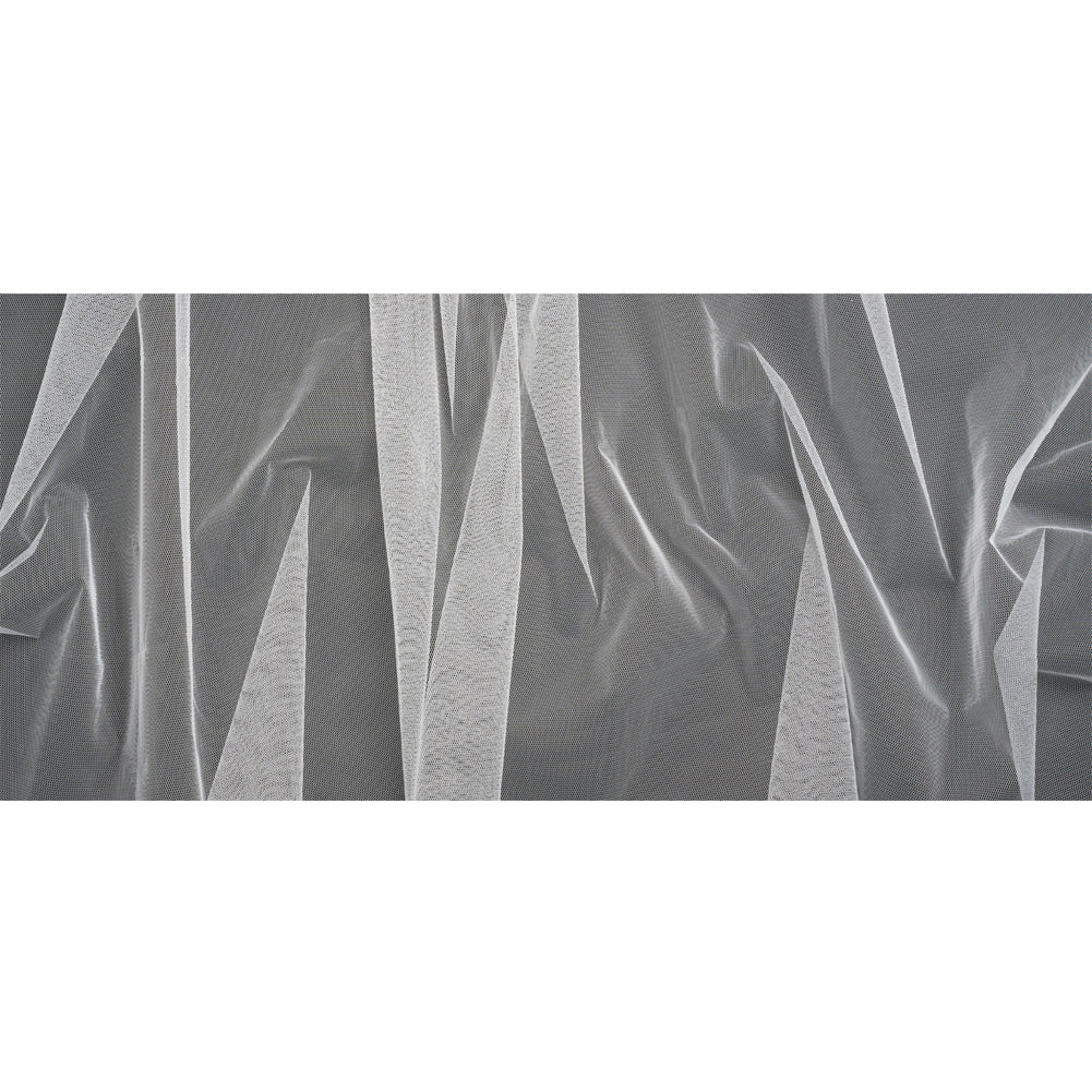 Famous Australian Designer White Polyester Tulle Full