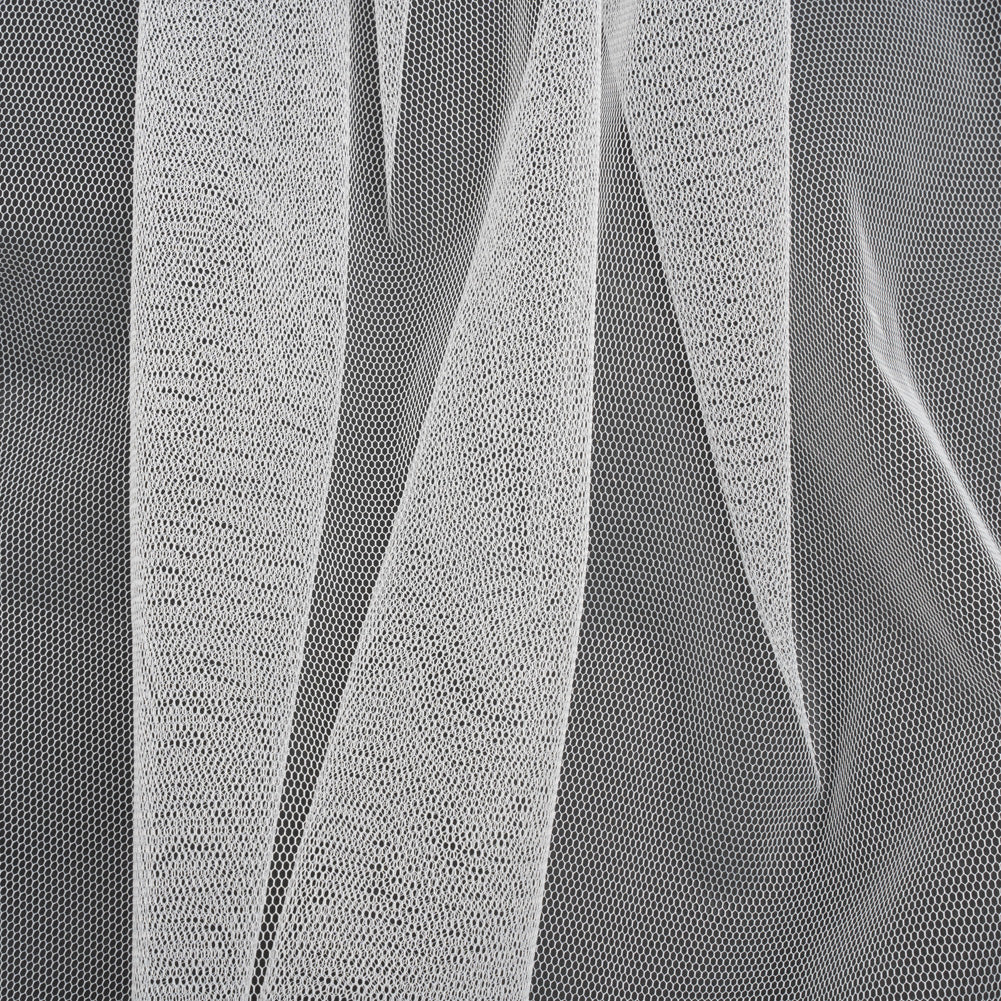 Famous Australian Designer White Polyester Tulle